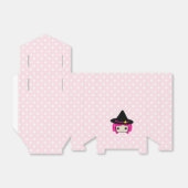 Kawaii Roze Witch Gift Box Bedankdoosjes (Uitgevouwen)