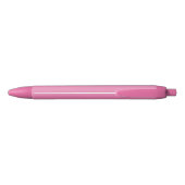 Kawaii Roze Zwarte Inkt Pen (Achterkant)