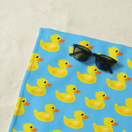 Kawaii Rubber Ducks Strandlaken