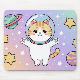 Kawaii Ruimtekater Ruimtevaarder Muismat