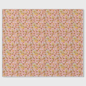 Kawaii Sakura Arare kakimochi Cadeaupapier (Vlak)