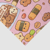 Kawaii Sakura Arare kakimochi Tissuepapier (Detail)