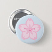 Kawaii Sakura Cherry Blossom Flower Ronde Button 5,7 Cm (Voorkant /achterkant)