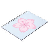Kawaii Sakura Kersenbloesem Bloem Notitieboek (Linkerzijde)