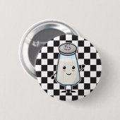 Kawaii Salt Shaker: Beste vrienden voor eeuwig BFF Ronde Button 5,7 Cm (Voorkant /achterkant)