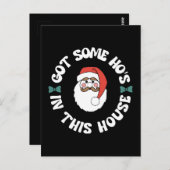 Kawaii Santa Briefkaart (Voorkant / Achterkant)