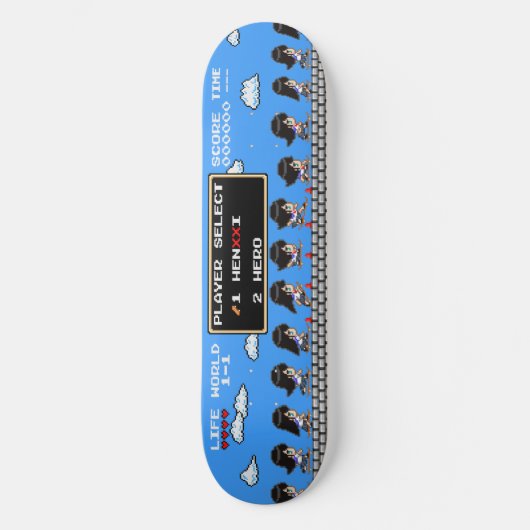 Kawaii-schaatser Persoonlijk Skateboard (Voorkant)