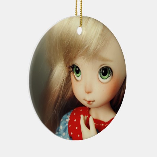 kawaii schattig elf doll bjd mooi  meisje keramisch ornament (Rechts)