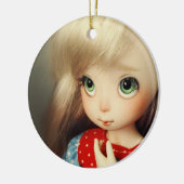 kawaii schattig elf doll bjd mooi  meisje keramisch ornament (Links)