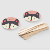 Kawaii schattig klein puppy hond. Husky. Handwaaier (Niet-gemonteerd)