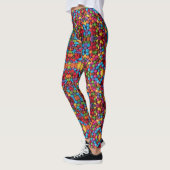 kawaii schattig snoepgoed van regenboogkleuren cho leggings (Links)