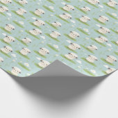 Kawaii Schattige Baby Sheep Cadeaupapier (Hoek)
