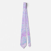 Kawaii Schattige Boho Swirly Pastel Katoen Snoep M Stropdas (Voorkant)