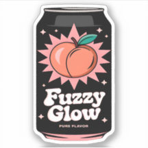 Kawaii Schattige Fun Fruity Peach Juice Drink