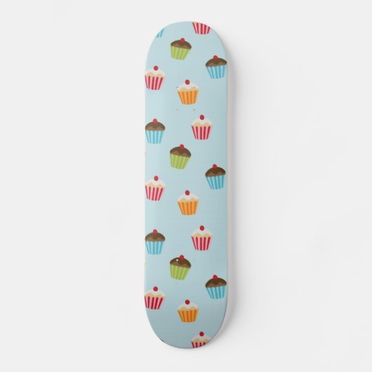Kawaii schattige handtaartkoekjes, cakeesepatroon skateboard (Voorkant)