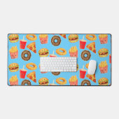 Kawaii Schattige junkfood Bureaumat (Keyboard & Muis)