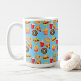 Kawaii Schattige junkfood Koffiemok