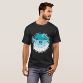 Kawaii Schattige Kogelvis T-shirt (Voorkant volledig)