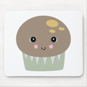 Kawaii schattige muffin muismat