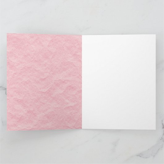 Kawaii Schattige Roze Halloween Kaart (Binnen)