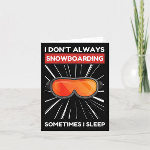 Kawaii Schattige Snowboarden Otaku Anime Kawaii Ja Kaart