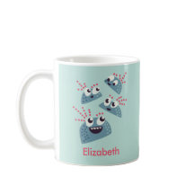 Kawaii schattige tekens kinder naam