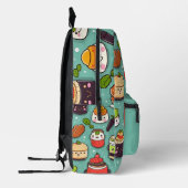 Kawaii Schattigee aangepaste Ramen Bedrukte Rugzak (Links)