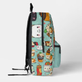 Kawaii Schattigee aangepaste Ramen Bedrukte Rugzak (Links)