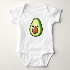 Kawaii Schattigee avocado Romper