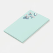 Kawaii Schattigee Cartoon Snoep Vrienden Kinder Post-it® Notes (Schuin)