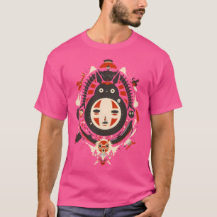 Kawaii Schattigee kunst meisje Kiki's Go -Ghiblis- T-shirt
