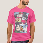 Kawaii Schattigee kunst Monster Go -Ghiblis- Vlieg T-shirt (Voorkant)