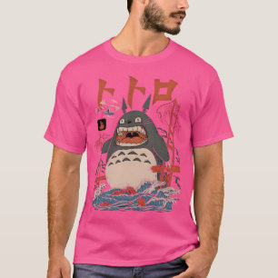 Kawaii Schattigee kunst Torozila -Ghiblis- Vliegen T-shirt