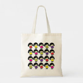 Kawaii Schattigee Meisjes Kawaii Tote Bag (Achterkant)
