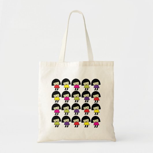 Kawaii Schattigee Meisjes Kawaii Tote Bag (Voorkant)