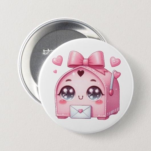 Kawaii Schattigee & Stijlvolle Button Badge Variat (Voorkant /achterkant)