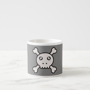 Kawaii-schedel Espresso Kop