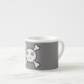 Kawaii-schedel Espresso Kop (Voorkant rechts)