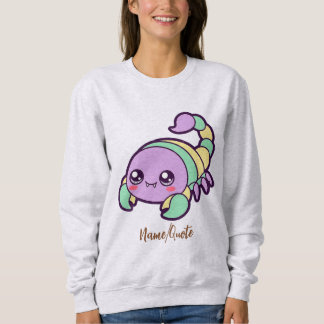 Kawaii Schorpioen Cute Pastel Cartoon Trui