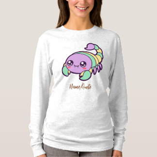 Kawaii Scorpion Cute Pastel Cartoon T-shirt
