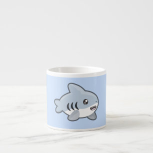 Kawaii Shark Espresso Kop