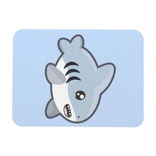 Kawaii Shark Magneet (Horizontaal)
