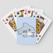 Kawaii Shark Pokerkaarten (Achterkant)