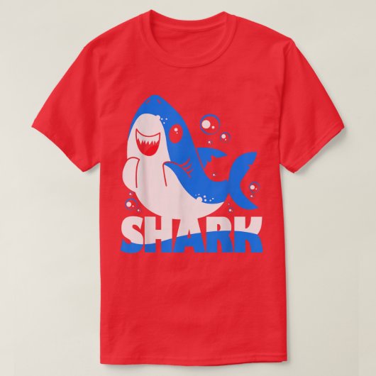 Kawaii Shark T-shirt (Design voorkant)