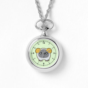 Kawaii Sheep Horloge