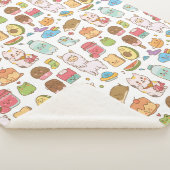 Kawaii Sherpa Blanket Deken (3/4)