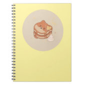 Kawaii Shiba Inu Bananas Pannenkoeken Notitieboek (Voorkant)