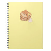 Kawaii Shiba Inu Bananas Pannenkoeken Notitieboek (Voorkant)
