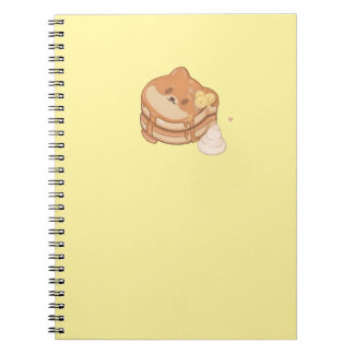 Kawaii Shiba Inu Bananas Pannenkoeken Notitieboek