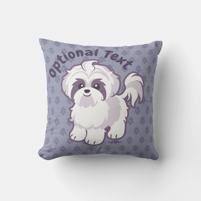 Kawaii Shih Tzu Kussen (Voorkant)